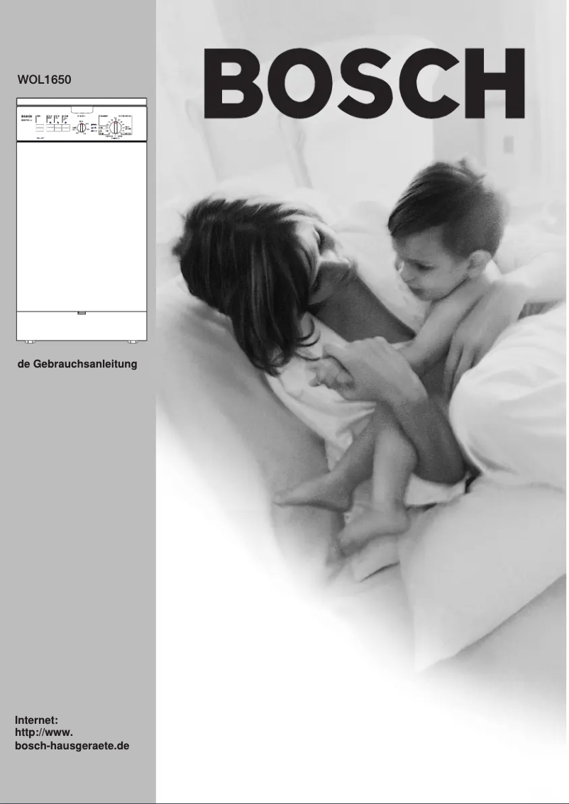 Page 1 de la notice Manuel utilisateur Bosch WOL1650