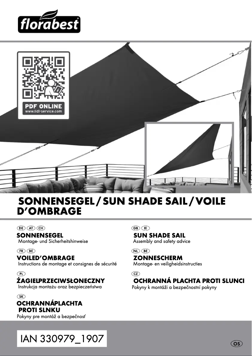 Page n°1 - Manuel utilisateur Florabest HG03610