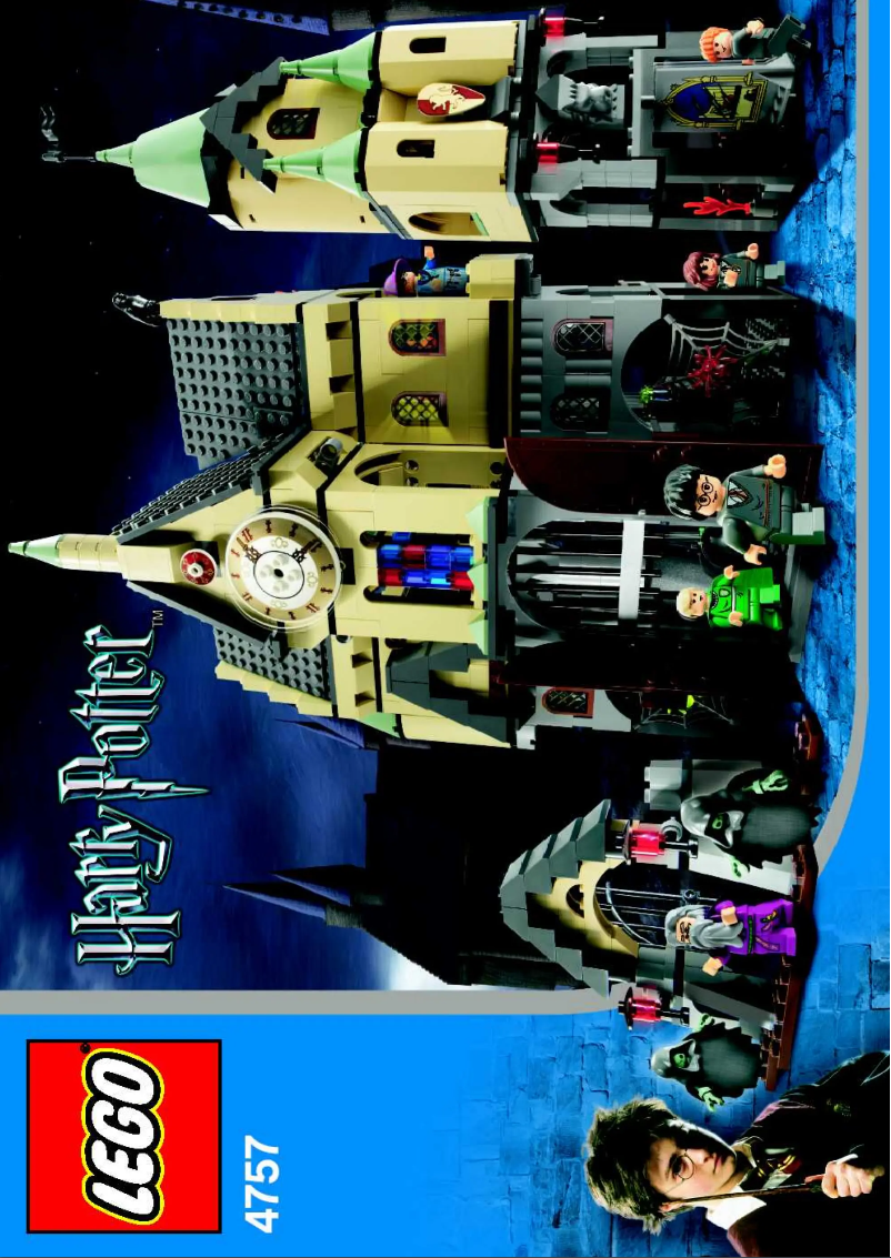 Page 1 de la notice Manuel utilisateur Lego Harry Potter 4757