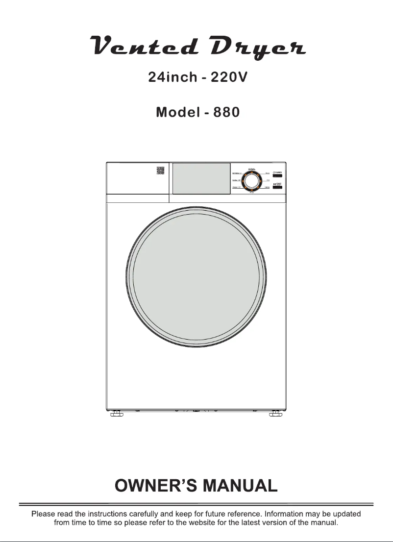 Page 1 de la notice Manuel utilisateur Equator ED880