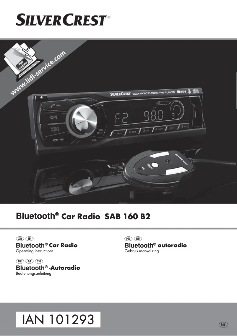 Page 1 de la notice Manuel utilisateur SilverCrest SAB 160 B2