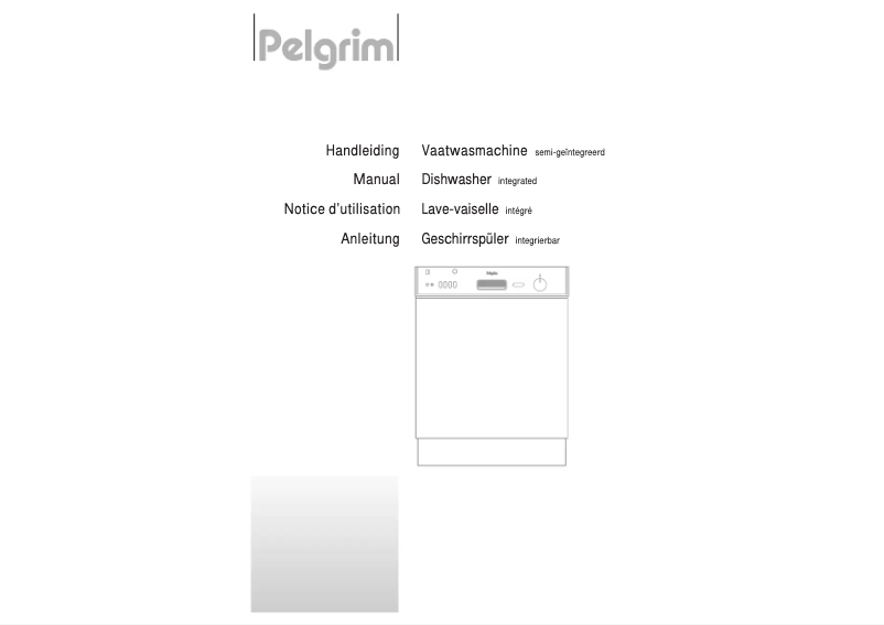 Page n°1 - Manuel utilisateur Pelgrim GVW820KOR