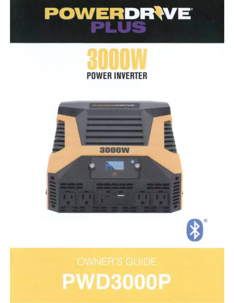 Image de la première page du manuel de l'appareil PWD3000P