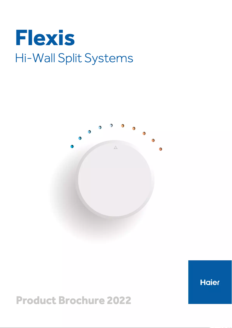 Página 1 del manual Folleto Haier AS53FEBHRA