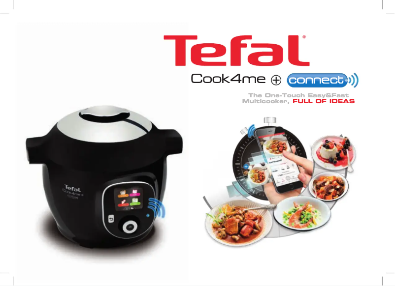 Page n°1 - Manuel utilisateur Tefal Cook4me+ CY8558
