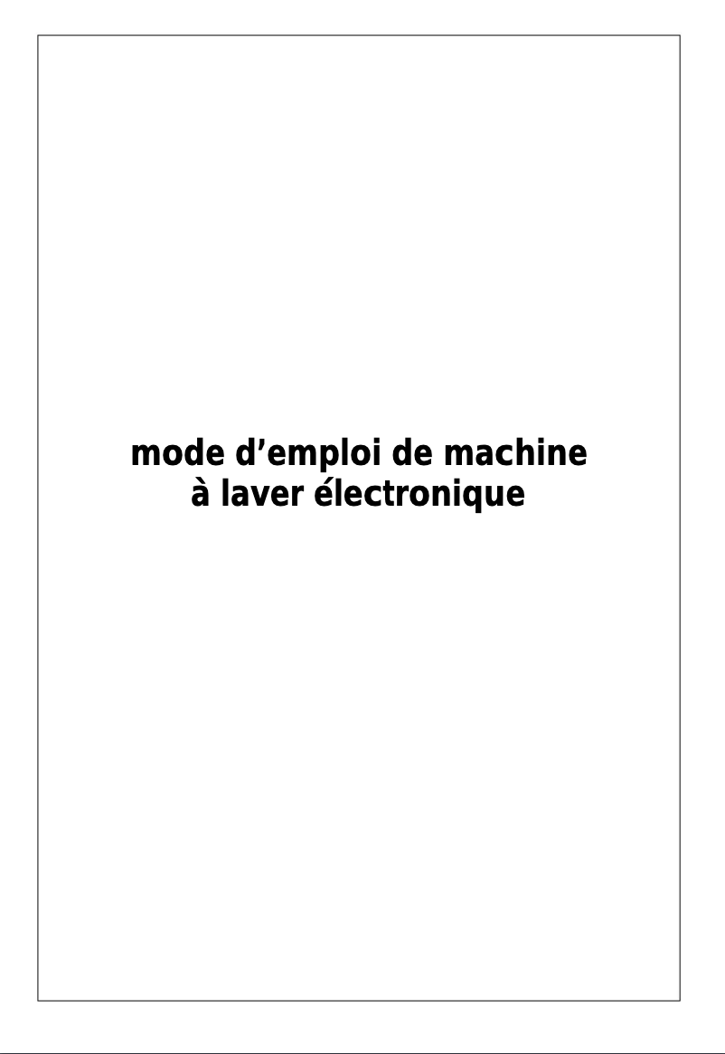 Page 1 de la notice Manuel utilisateur AVEA AML1005