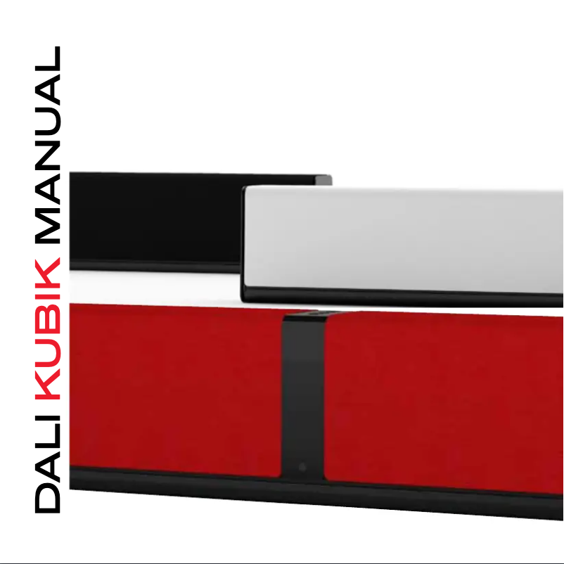 Imagen de la primera página del manual del dispositivo Kubik One