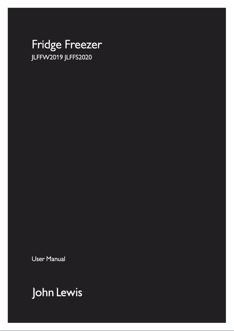 Image de la première page du manuel de l'appareil JLFFS 2020