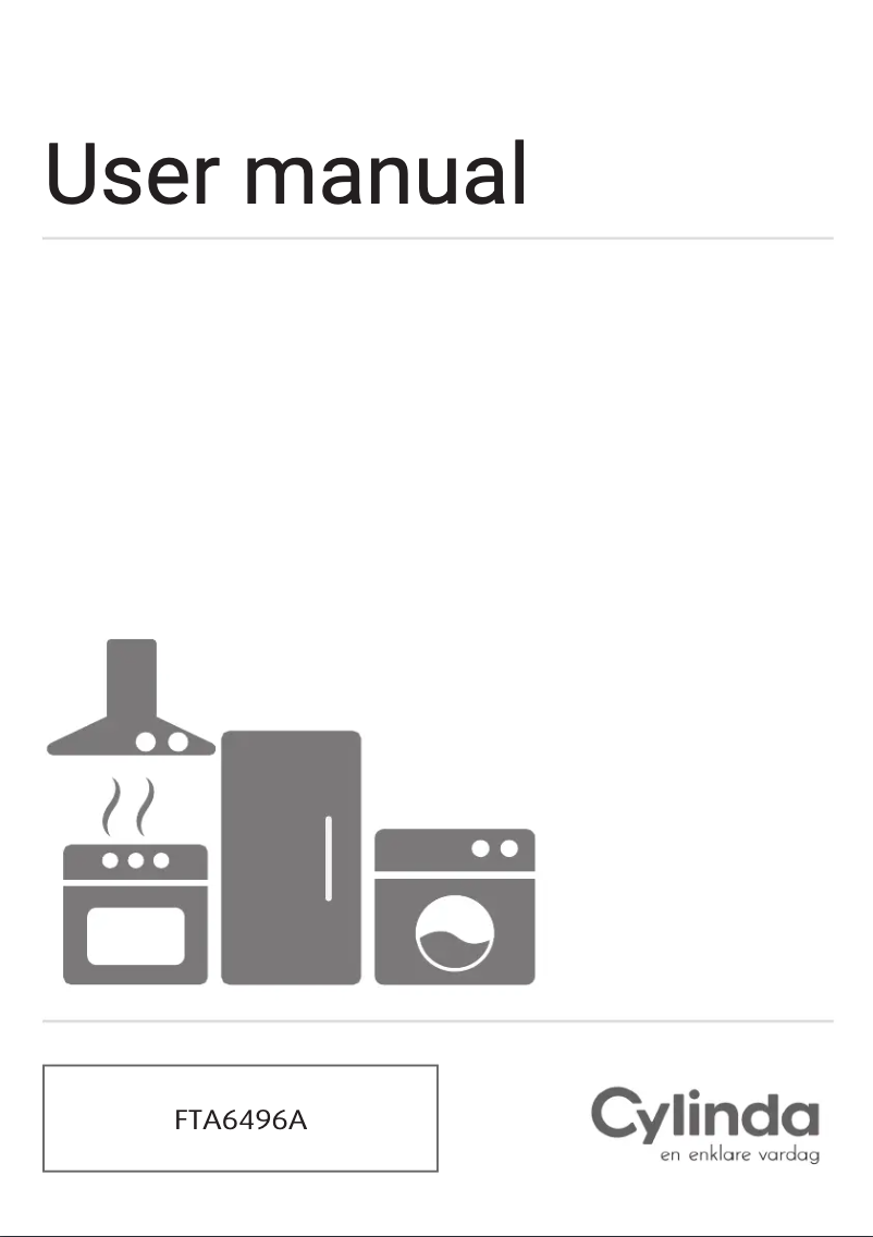 Image de la première page du manuel de l'appareil FTA6496A