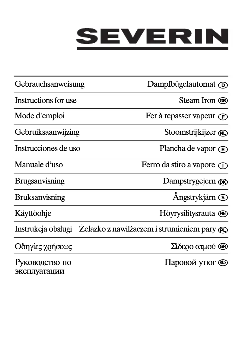 Image de la première page du manuel de l'appareil BA 3264