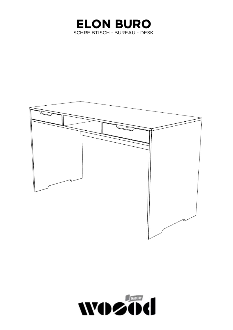 Page 1 de la notice Manuel utilisateur WOOOD Elon