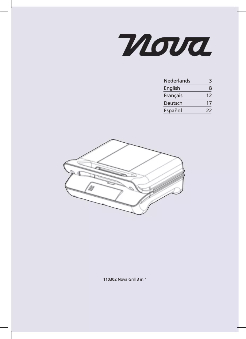 Página 1 del manual Manual de usuario Nova 110302