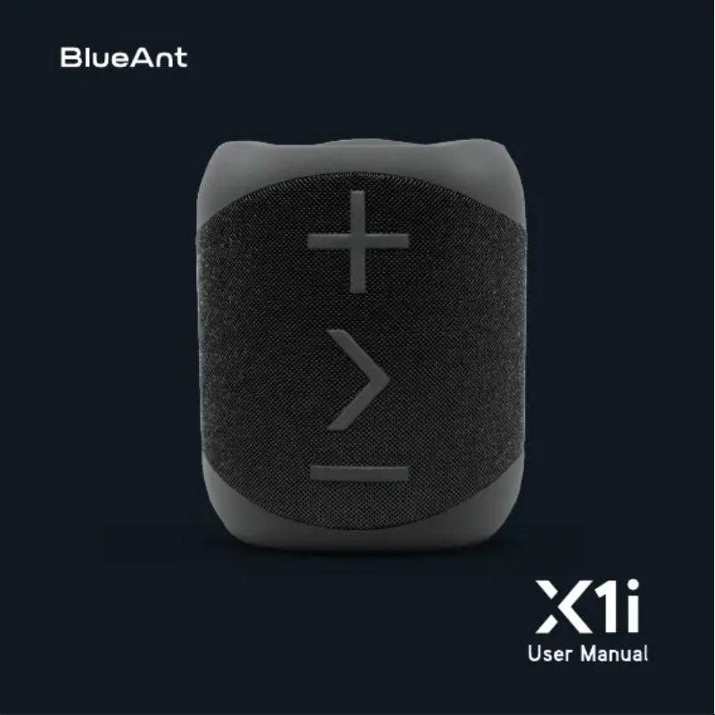 Image de la première page du manuel de l'appareil X1i