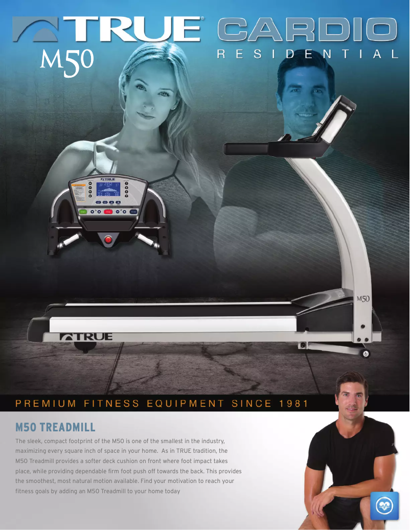 Image de la première page du manuel de l'appareil M50