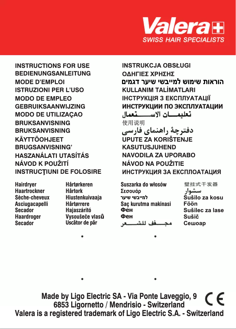 Página 1 del manual Manual de usuario Valera Nano 9400