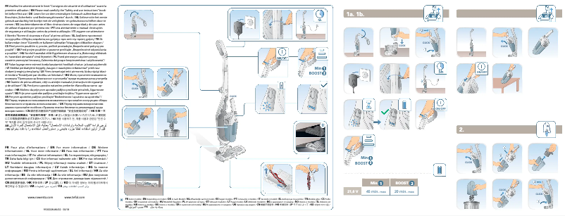 Page n°1 - Manuel utilisateur Rowenta Dual Force 2in1 RH6751WO