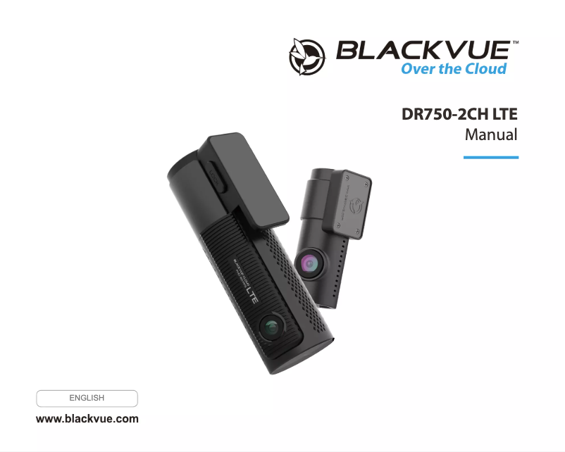 Page 1 de la notice Manuel utilisateur BlackVue DR750-2CH LTE