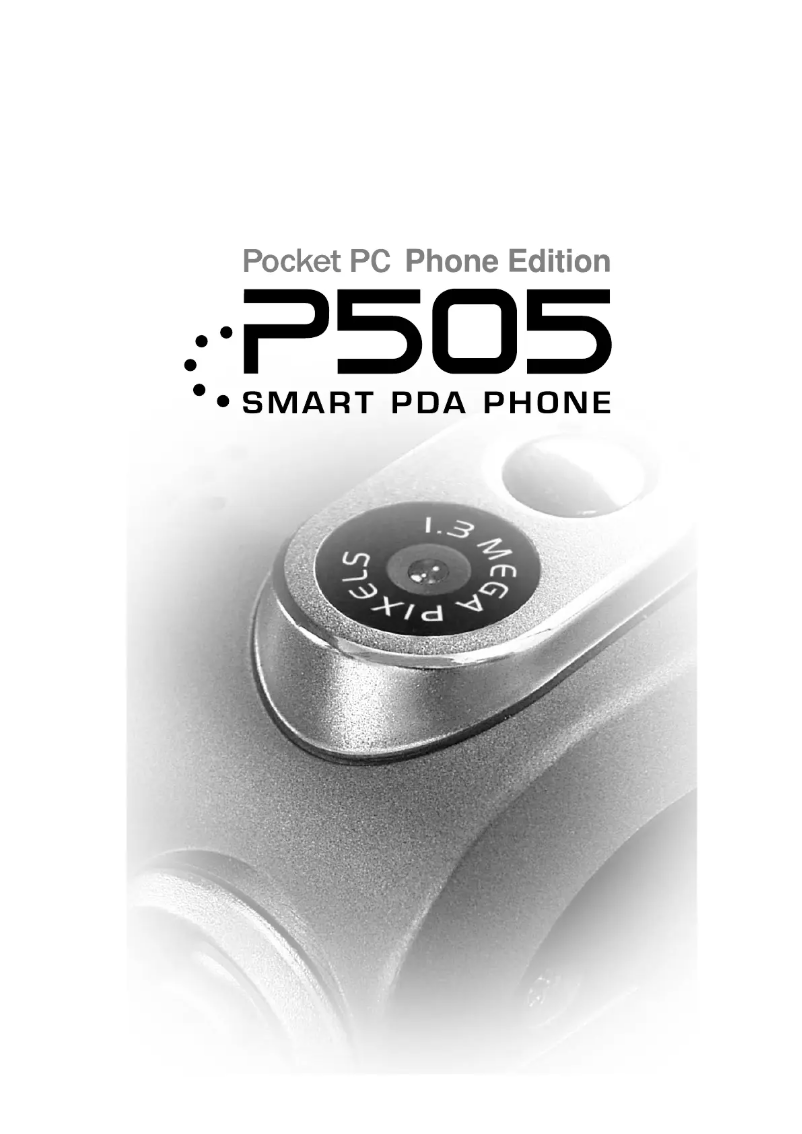 Image de la première page du manuel de l'appareil P505