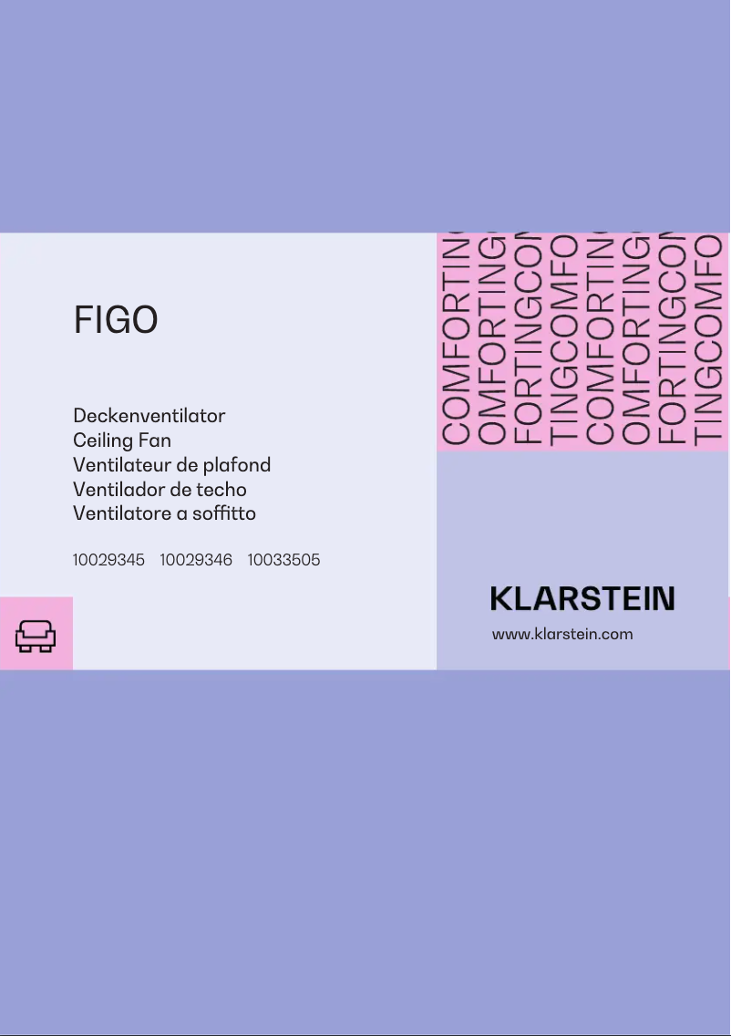 Page n°1 - Manuel utilisateur Klarstein Figo