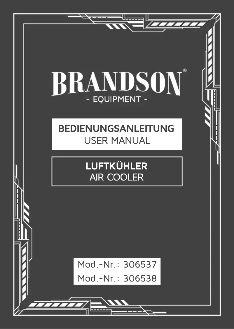 Page 1 de la notice Manuel utilisateur Brandson 306537