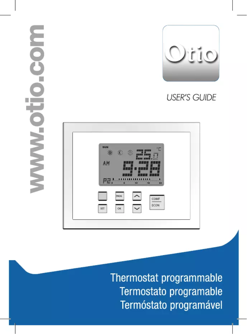 Page n°1 - Manuel utilisateur Otio 840020