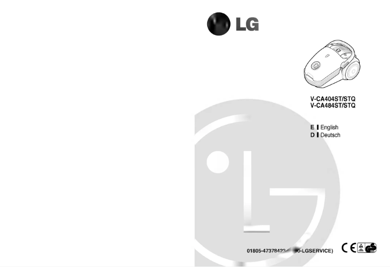 Página 1 del manual Manual de usuario LG V-CA484STI