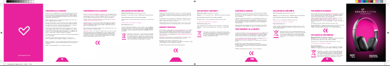 Image de la première page du manuel de l'appareil Energy BT2 Magenta