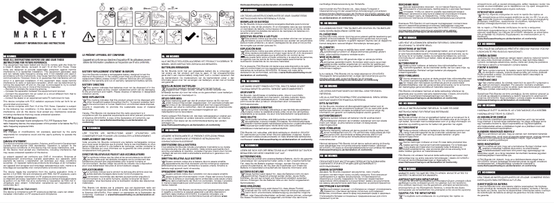 Página 1 del manual Manual de usuario House of Marley No Bounds
