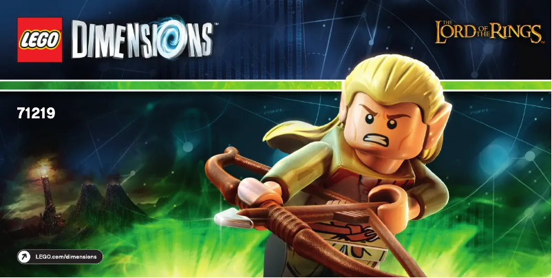 Page 1 de la notice Manuel utilisateur Lego Dimensions 71219