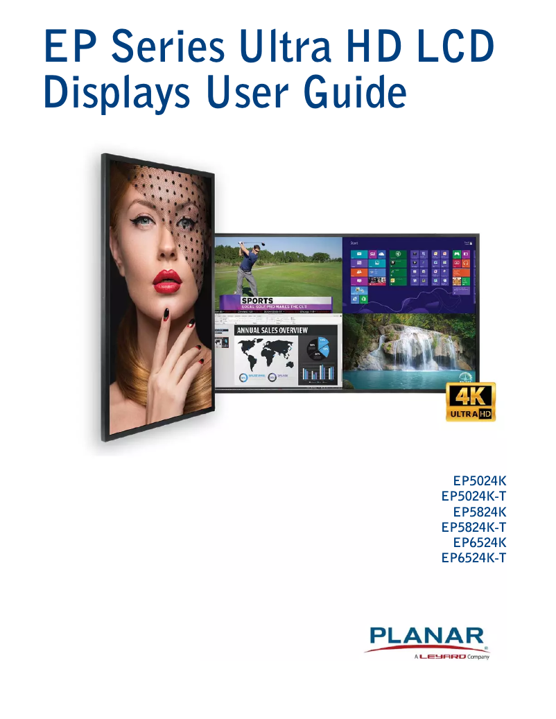 Imagen de la primera página del manual del dispositivo EP5024K