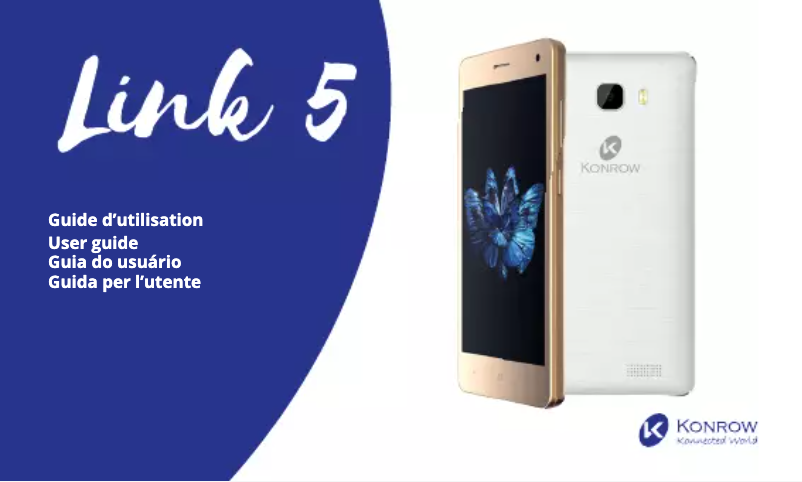 Page n°1 - Manuel utilisateur Konrow Link 5