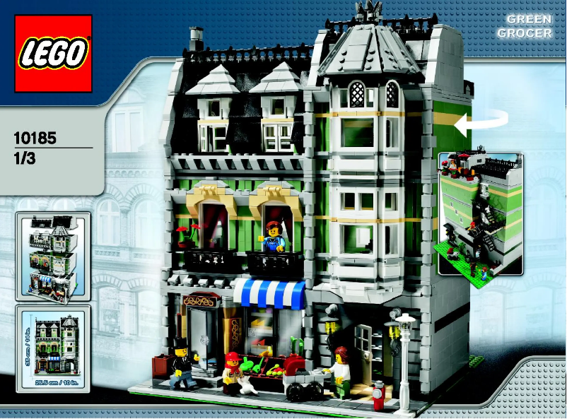 Page 1 de la notice Manuel utilisateur Lego Green Grocer