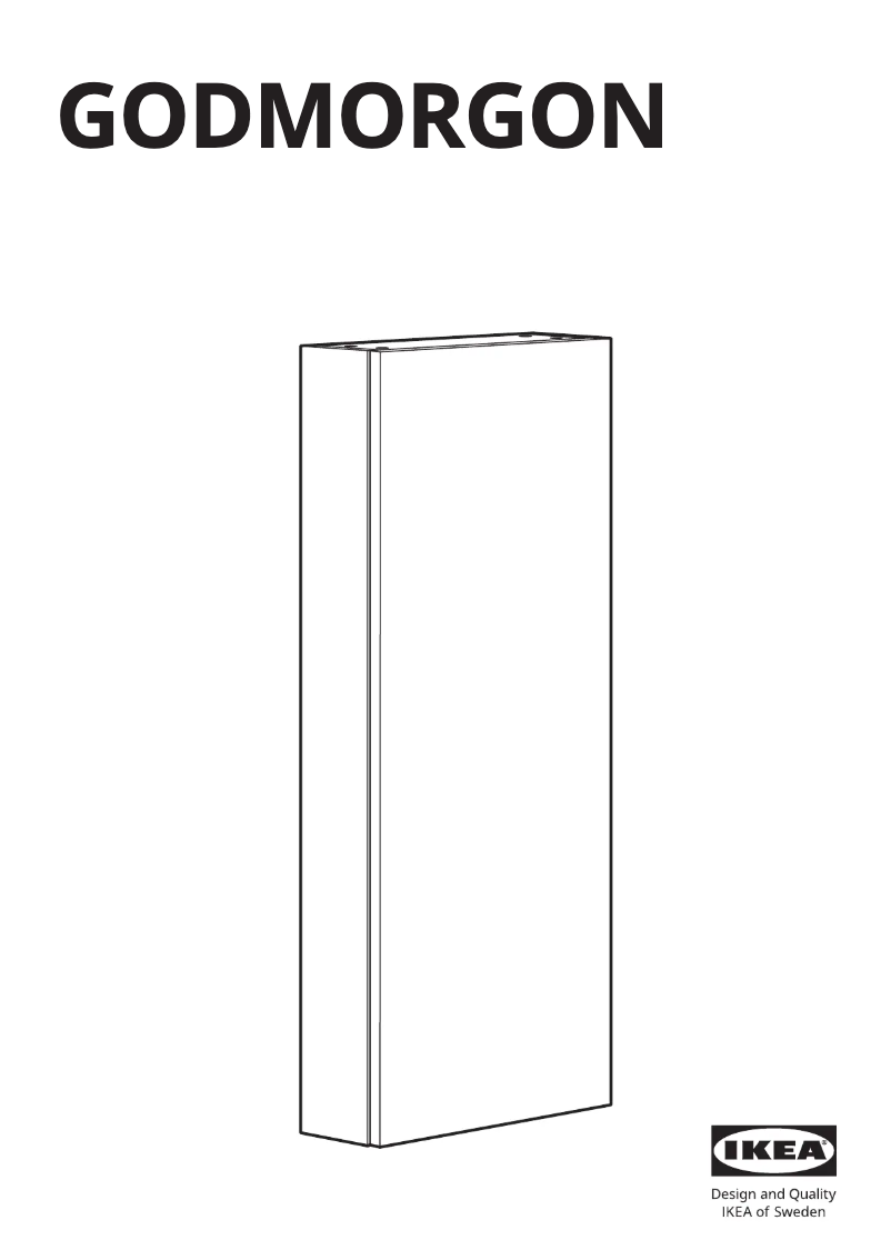 Imagen de la primera página del manual del dispositivo GODMORGON 702.261.85