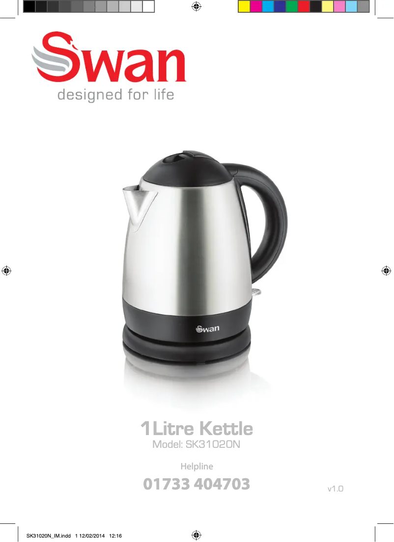 Page 1 de la notice Manuel utilisateur Swan SK31020N