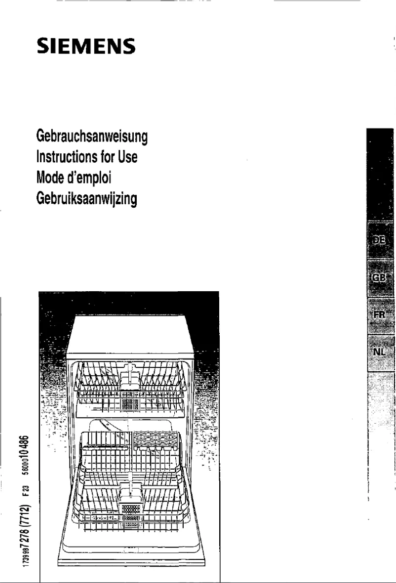 Page n°1 - Manuel utilisateur Siemens SE26980