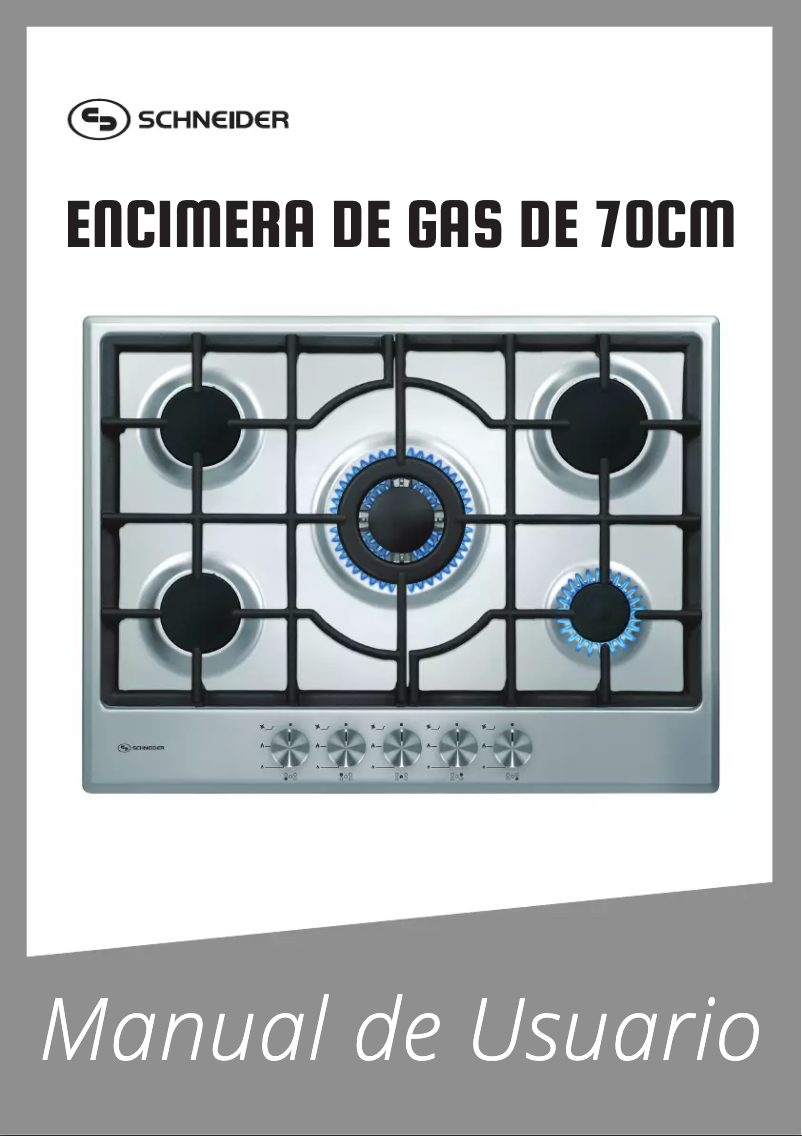 Página 1 del manual Manual de usuario Schneider SPG 530T X