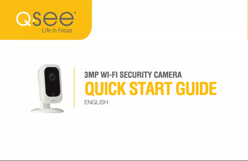 Image de la première page du manuel de l'appareil QCW3MP