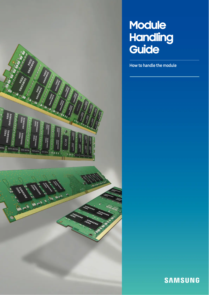 Página 1 del manual Manual de usuario Samsung M386A8K40DM2-CWE