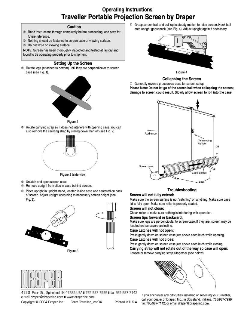 Page 1 de la notice Manuel utilisateur Draper DR230107