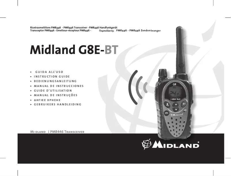 Image de la première page du manuel de l'appareil G8