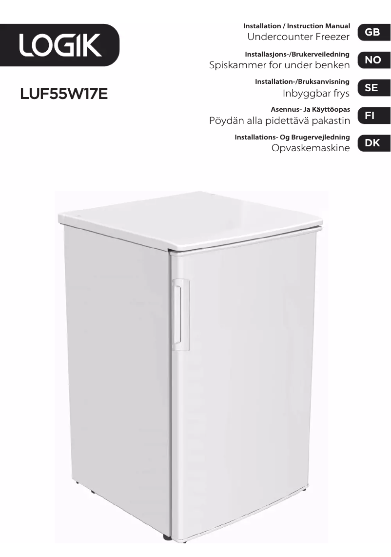 Página 1 del manual Manual de usuario Logik LUF55W17E