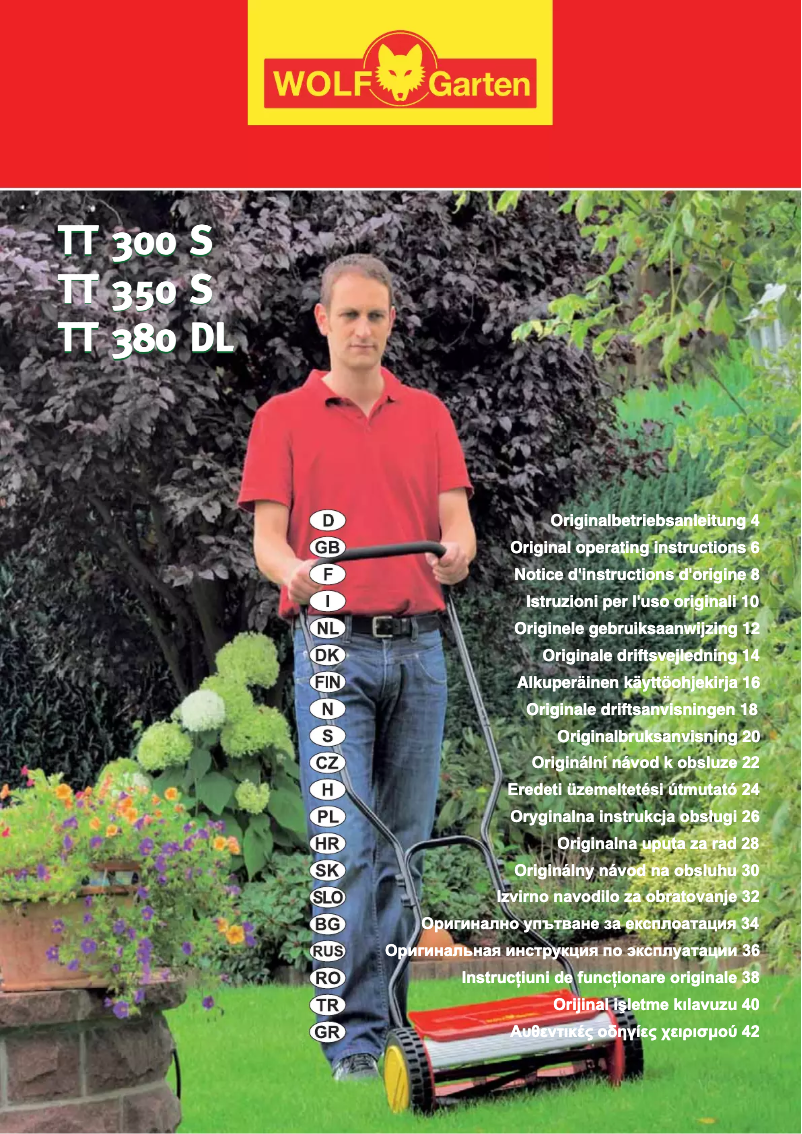 Image de la première page du manuel de l'appareil TT 350 S