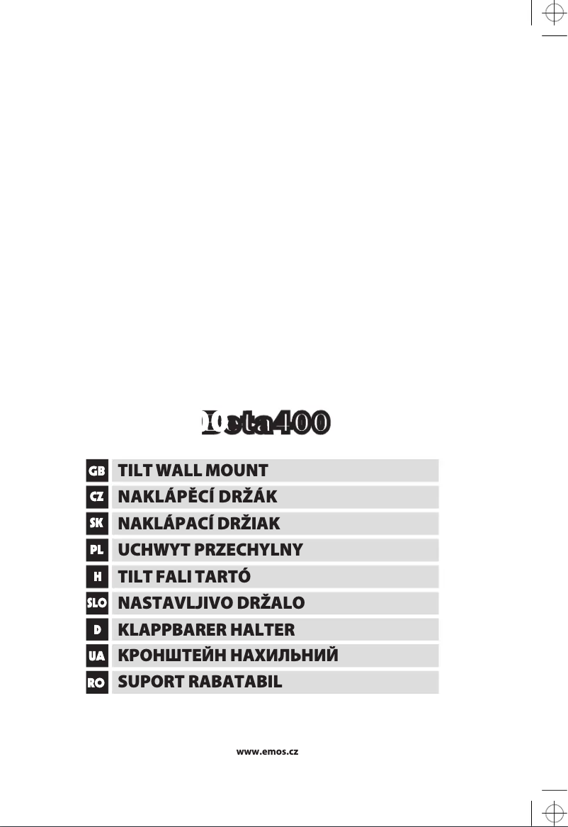 Page 1 de la notice Manuel utilisateur Emos KT2244