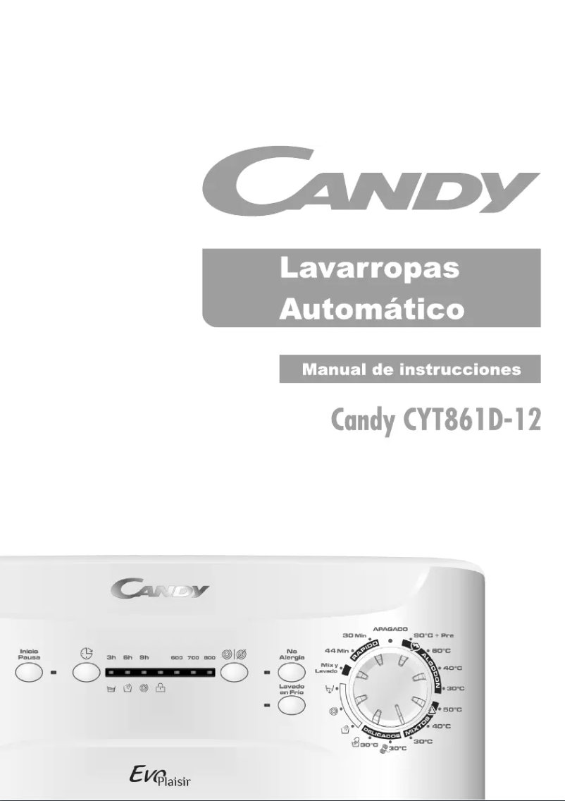 Image de la première page du manuel de l'appareil CYT 861 D-12