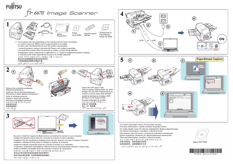 Page n°1 - Manuel utilisateur Fujitsu Siemens Fi-6670