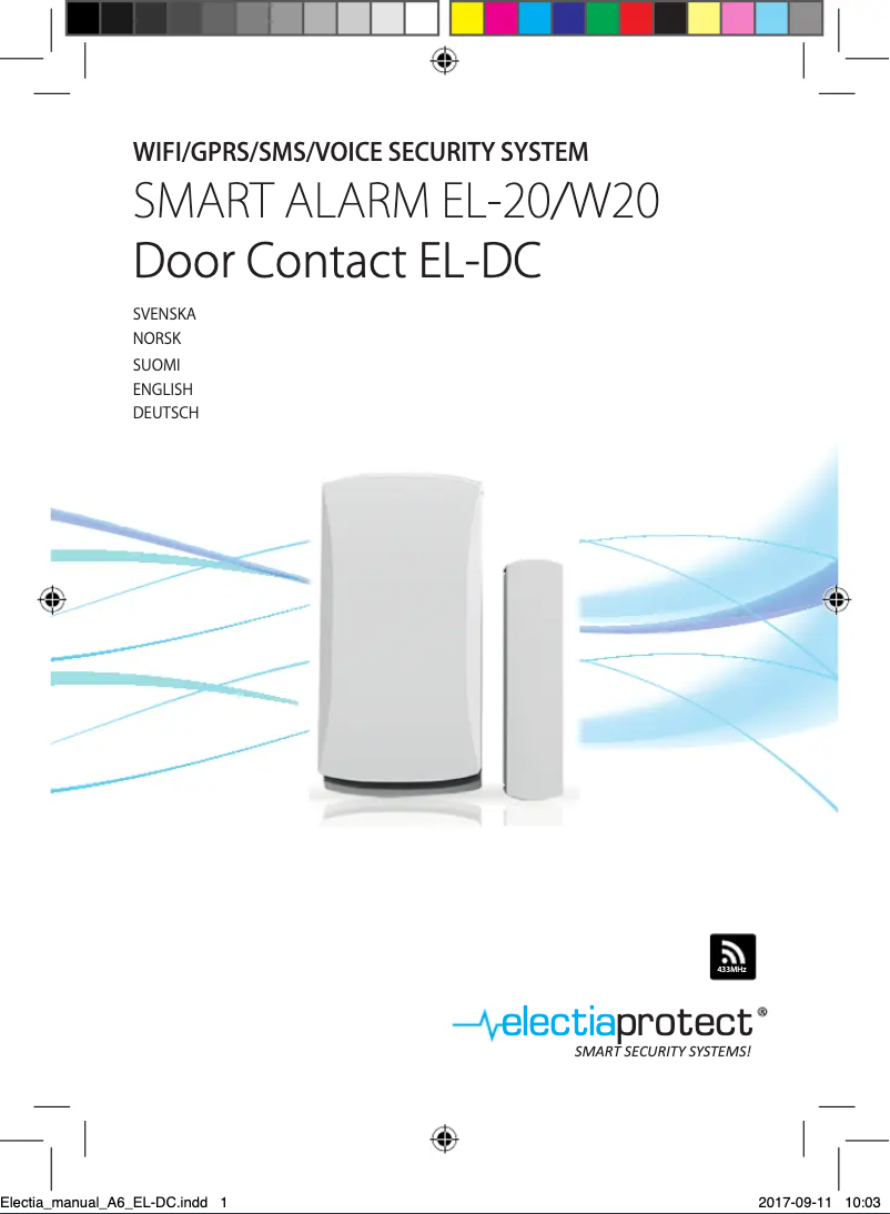 Image de la première page du manuel de l'appareil EL-DC