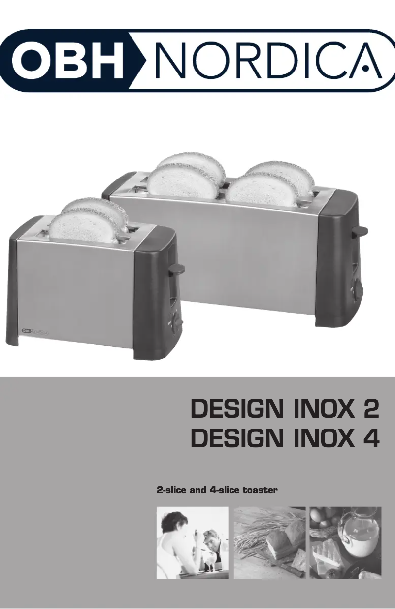 Page n°1 - Manuel utilisateur OBH Nordica Design Inox 4 2234