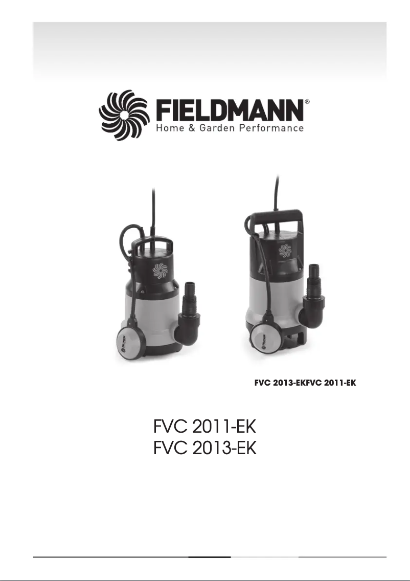 Page n°1 - Manuel utilisateur Fieldmann FVC 2011-EC