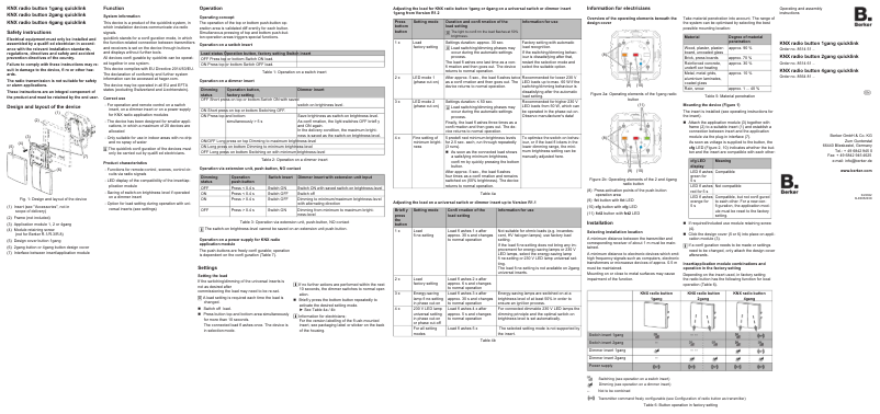 Page 1 de la notice Manuel utilisateur Hager 85145188