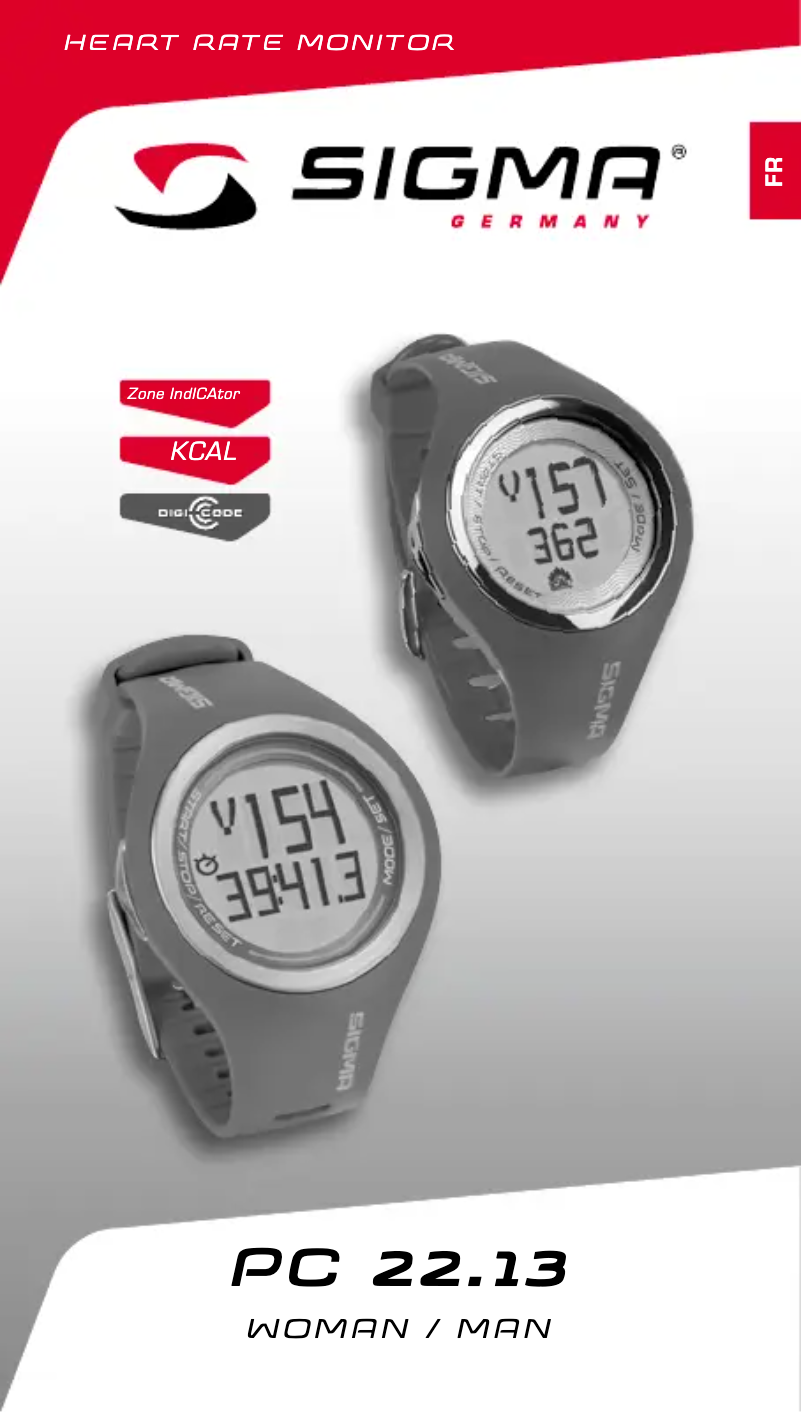 Image de la première page du manuel de l'appareil Sport PC 22.13